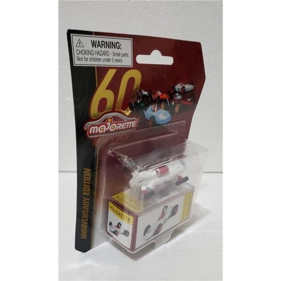 60th Anniversary Edition Majorette First Ever Diecast Car WHITE #22 Collectible - Picture 5 of 10